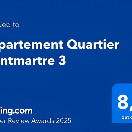 Appartement Quartier Montmartre 3 Free Netflix Párizs Kültér fotó